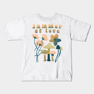 Summer of Love - Blush Kids T-Shirt